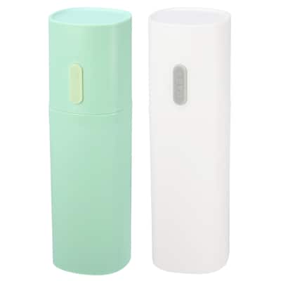 2pcs Toothbrush Travel Case Lightweight for Travel 7.68"x2.36"
