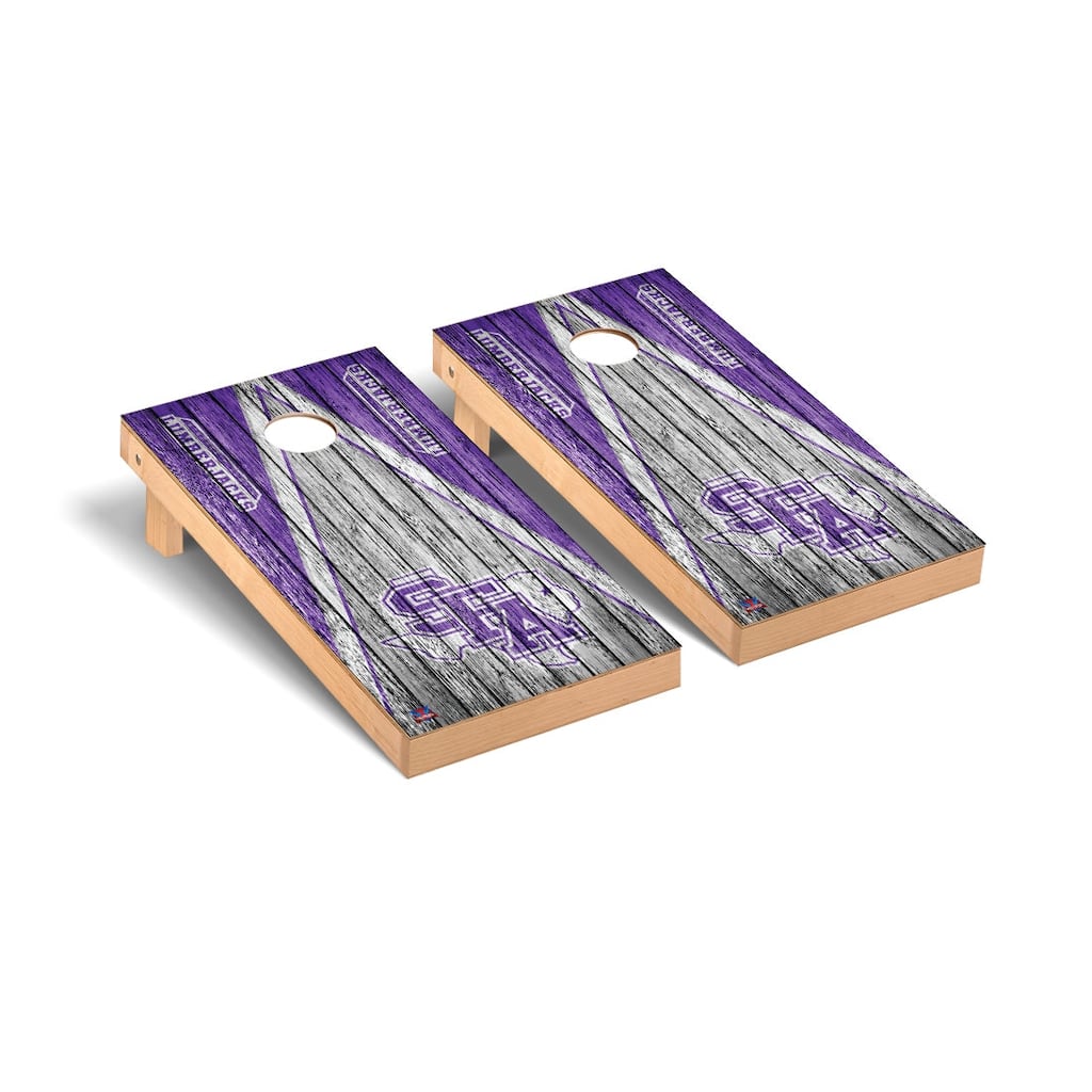 Stephen F. Austin Lumberjacks Triangle Cornhole Board Set