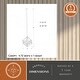 preview thumbnail 6 of 14, VAXCEL Rad 4-Light Mid-Century Modern Geometric Cage Pendant, LED Compatible, Adjustable Height Hanging Ceiling Fixture