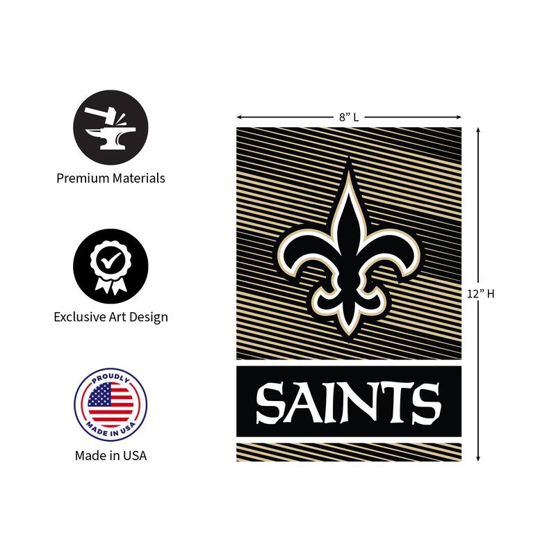 New Orleans Saints Foam Core Wall Decor