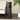 The Novogratz Black Metal Tall Art Deco Fluted Floor Vase