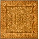 preview thumbnail 27 of 94, SAFAVIEH Handmade Antiquity Manerva Traditional Oriental Wool Rug 6' Square - Olive/Gold