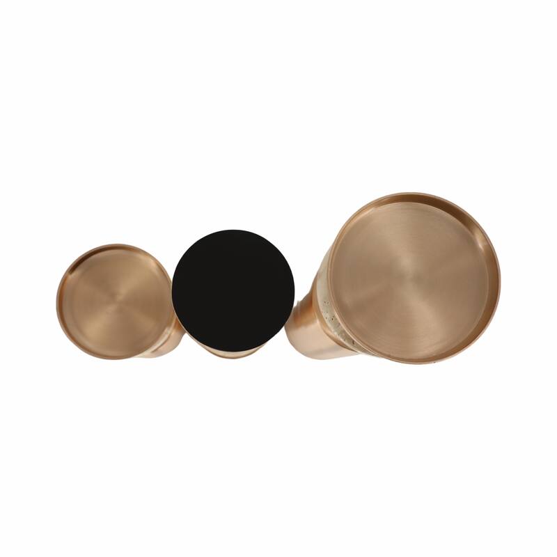 Modern Decorative Candle Holders with Silhouettes- Set of 3 - 9" - 12"