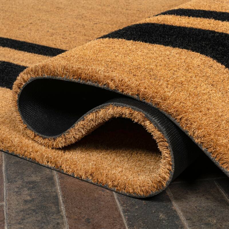 Blaire Modern Classic Double Border Indoor/Outdoor Area Rug