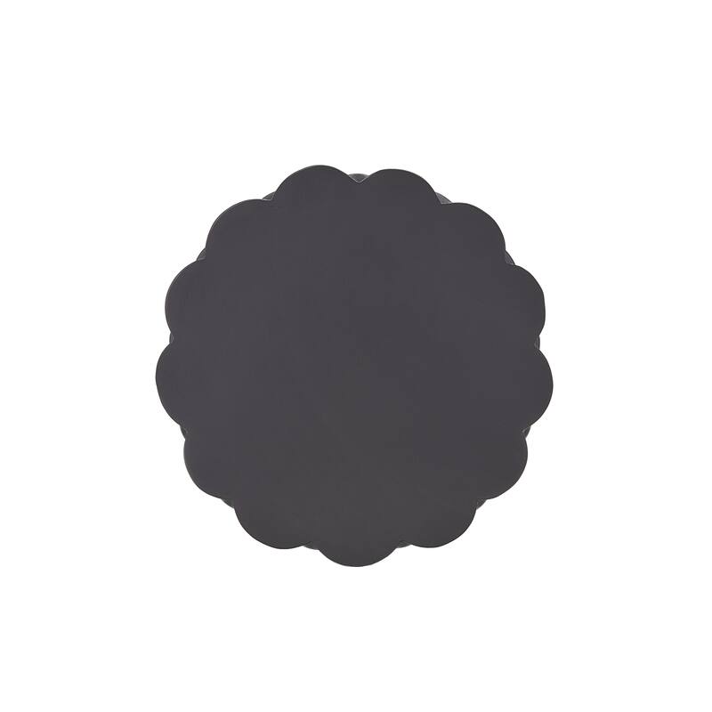 Christopher Knight Home - Modern Handmade 13" Lightweight MgO Geometric Accent Side Table for Indoor and Outdoor Use