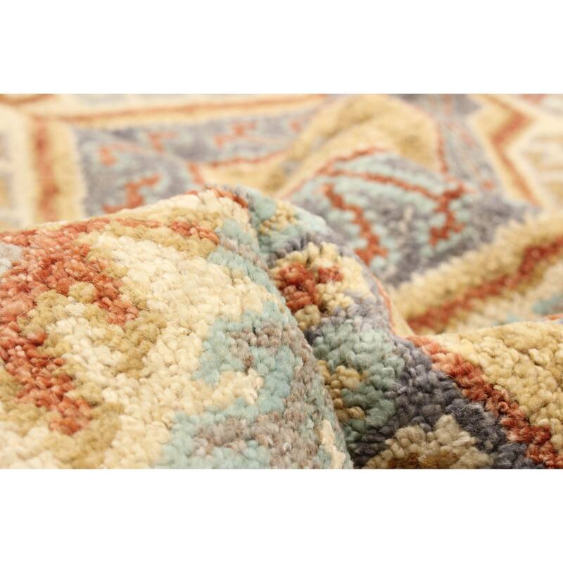 ECARPETGALLERY Hand-knotted Jules Serapi Dark Copper Wool Rug - 5'5 x 7'11