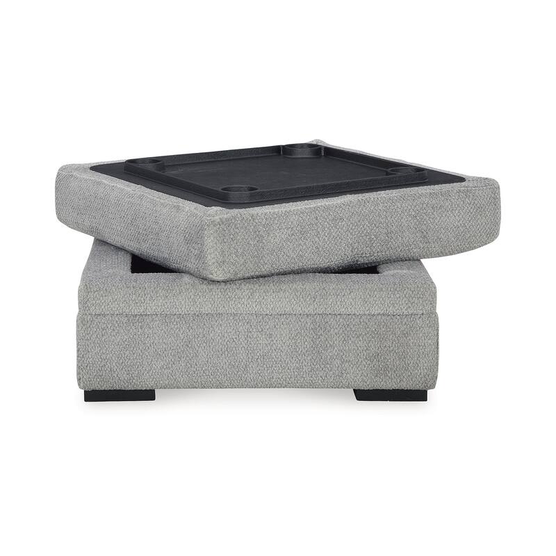 Signature Design by Ashley Casselbury Gray 2-Piece Upholstery Package - 56" W x 55" D x 35" H