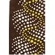 preview thumbnail 30 of 33, SAFAVIEH Handmade Soho Elvyra Waves N.Z. Wool Rug 2' x 3' - Brown/Beige - Rectangle