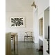 preview thumbnail 5 of 47, Woven Wood Armchair with Arms Open Y Back Mid Century Modern Office Dining Chairs Black Seat Kitchen Bedroom Organic Rattan