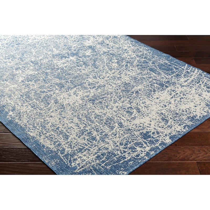 Livabliss Ravello Abstract Industrial Indoor/ Outdoor Area Rug