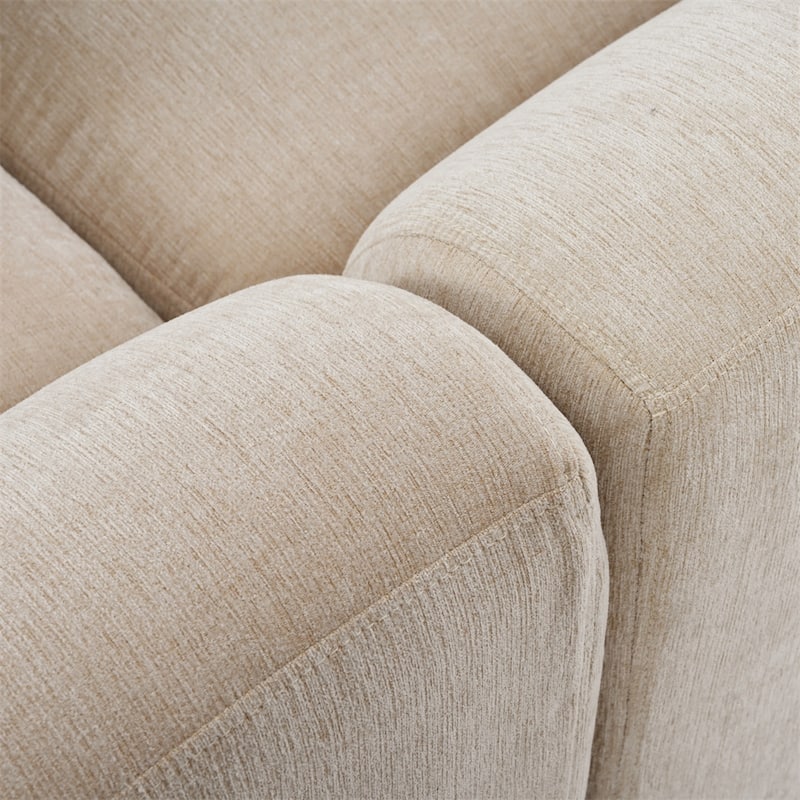 Oversized Modular Sectional Sofa w/Ottoman L Shaped Corner Sectional