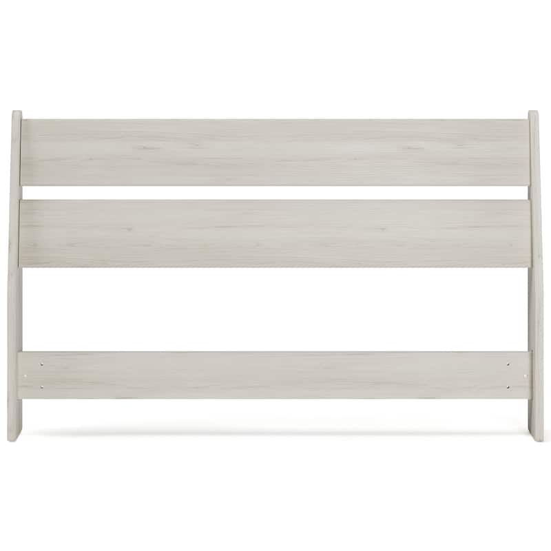 Signature Design by Ashley Socalle Light Natural Woodgrain Panel Headboard - Full
