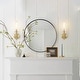 preview thumbnail 4 of 7, Hardwired Gold Wall Sconces Set of 2
