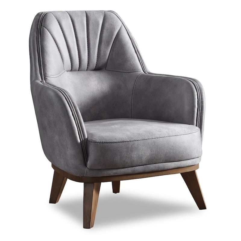 Gokay Comfortable Modern Living room Chair - Silver