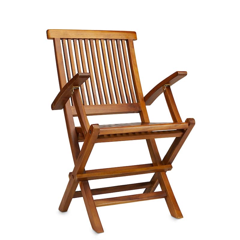 Folding Arm Chair - Teak