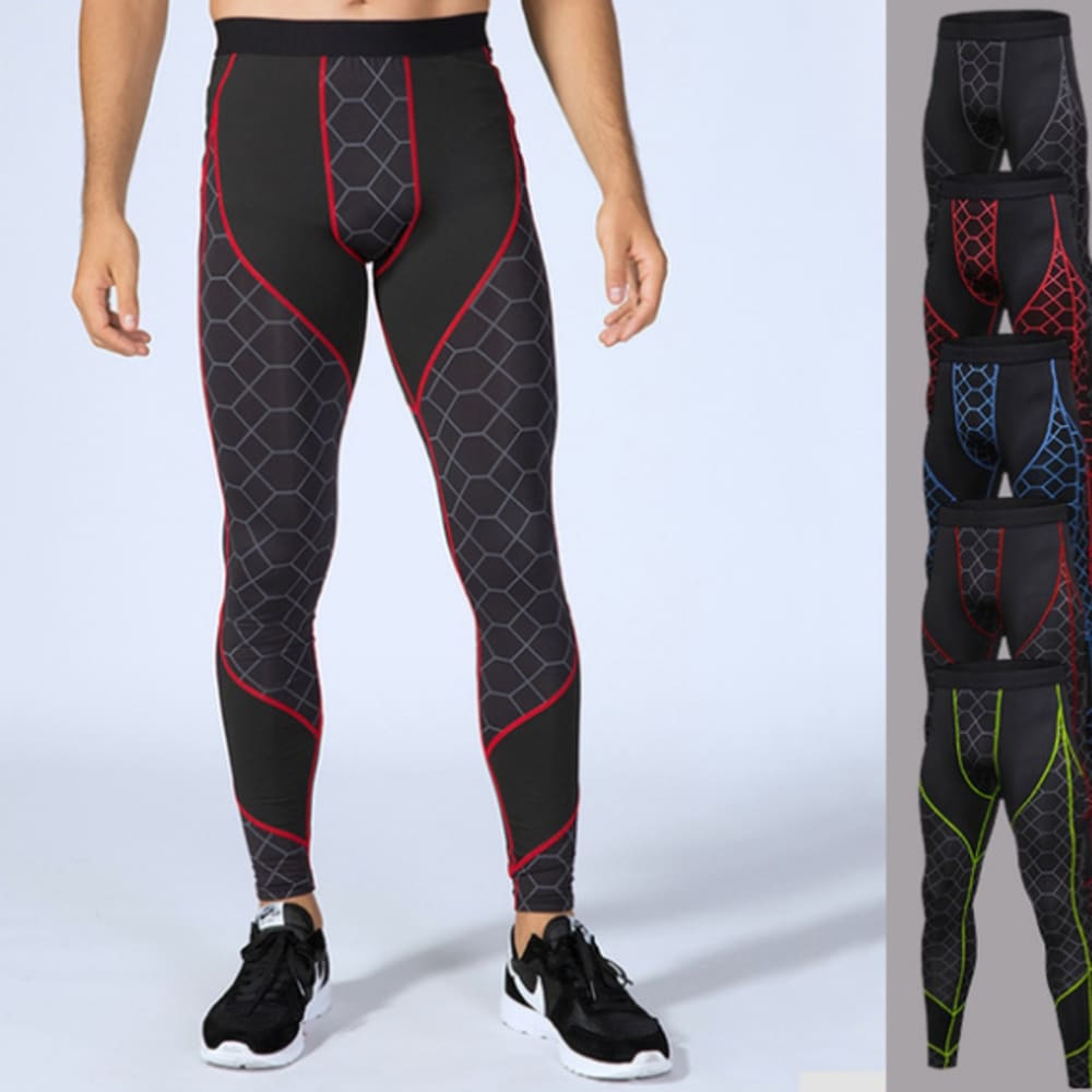 Athletic Sports Leggings /& Running Tights Wintergear Base Layer Bottoms TSLA Mens Thermal Compression Pants