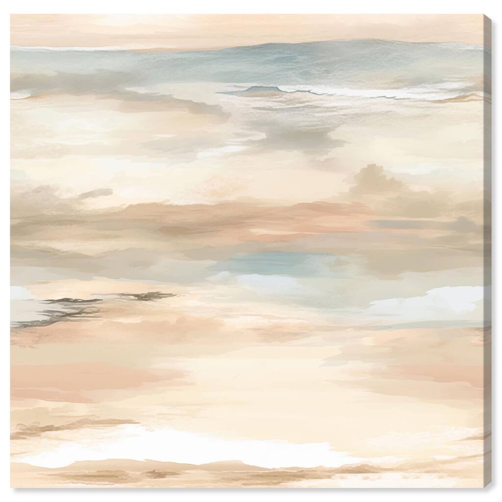 Roseate Skyfall I Canvas by Art Remedy, Gallery Wrapped