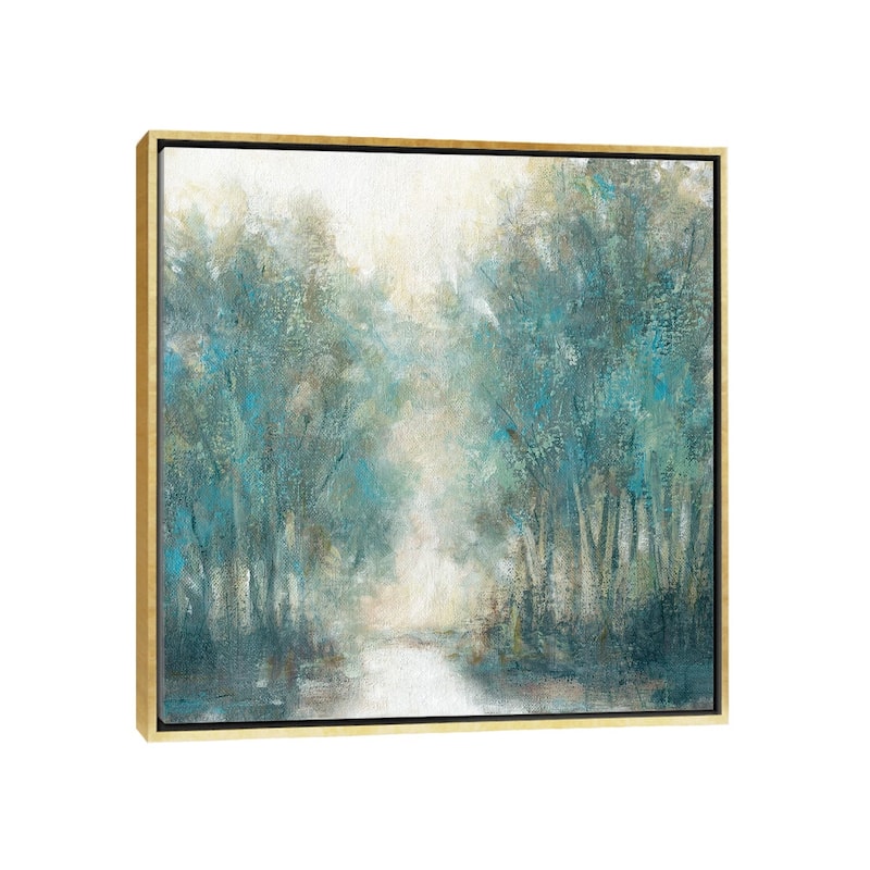 iCanvas "Lakeside Groves" by Carol Robinson Framed Canvas Print - Gold - 26x26