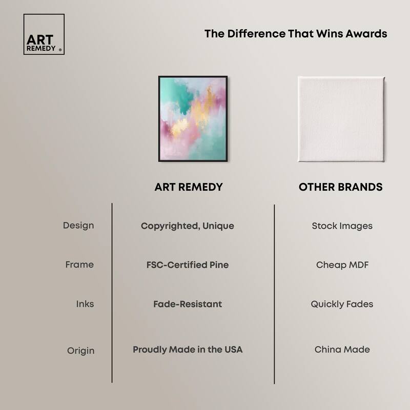 Pastel Dreams Mist Canvas by Art Remedy