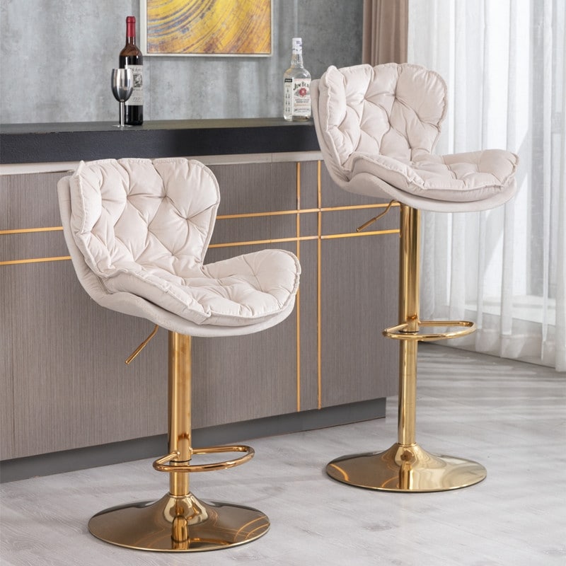 Silver hotsell bar chairs