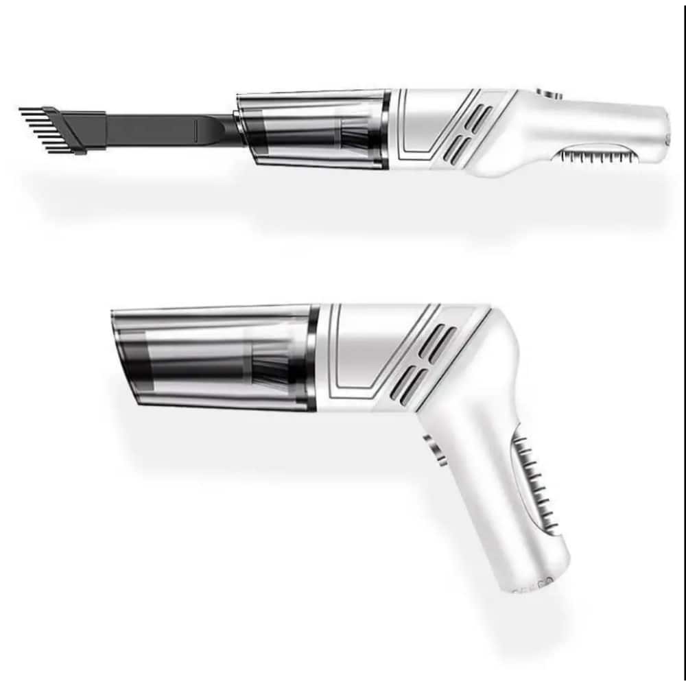 Portable Rechargeable Handheld Vacuum with High-power Motor and Multi-purpose Attachments