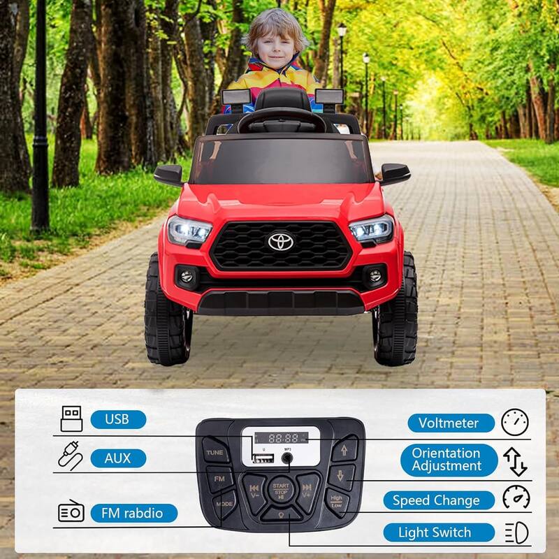 12V Electric Ride on Car with Parent Remote Control