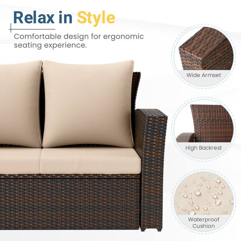 5-Piece Outdoor Patio Furniture Set