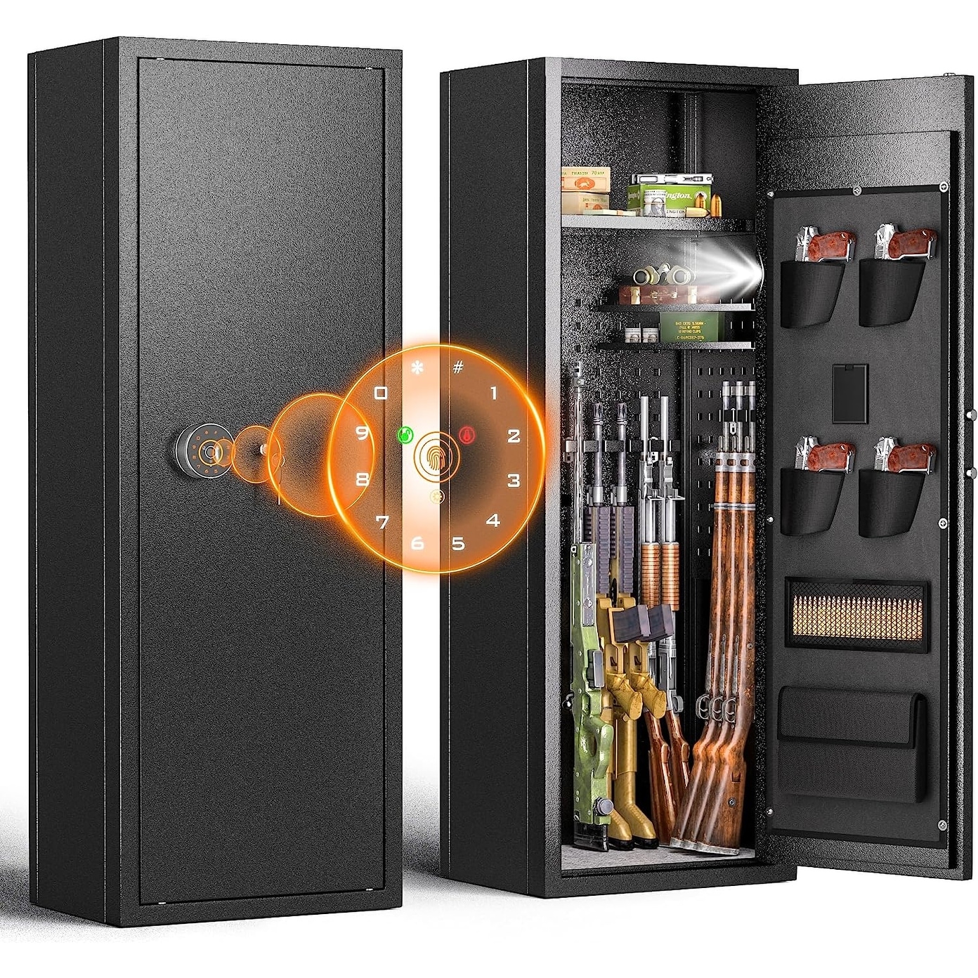 Metal deals gun locker