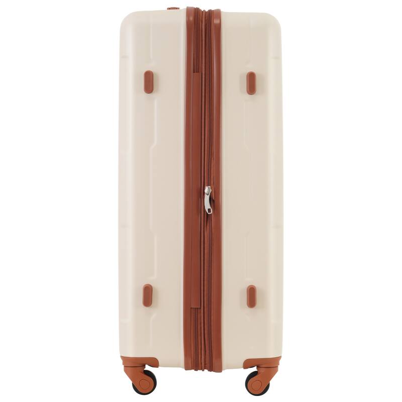 Luggage Sets 2 Piece Suitcases, ABS Hardshell Luggage with TSA Lock and Bags Expanable Spinner Wheels, Durable Travel Luggage