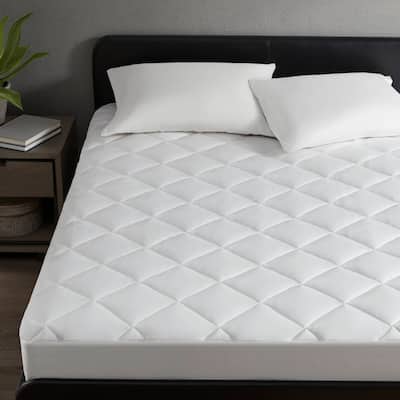 Sharper Image Cooling Touch Overfilled Deep Pocket Mattress Pad
