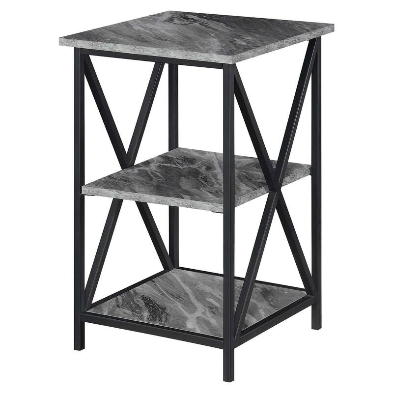 Convenience Concepts Tucson End Table with Shelves