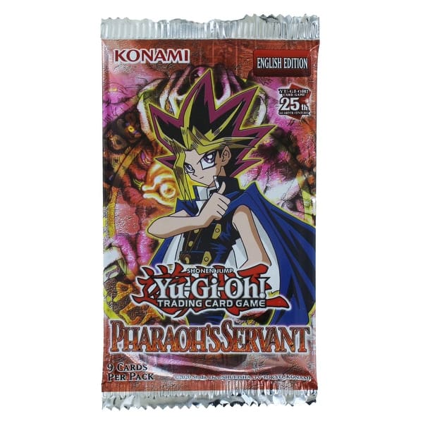 Yugioh! TCG: 25th Anniversary Pharaoh's Servant Booster Pack - Bed Bath &  Beyond - 40894906