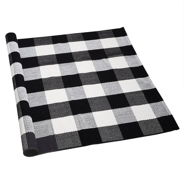 SussexHome Non-skid Ultra-thin Blended Cotton Runner Rug - 20 x 59 - On  Sale - Bed Bath & Beyond - 32433191