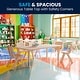preview thumbnail 3 of 41, 23.625"W x 47.25"L Plastic Adjustable Activity Table-School Table for 6