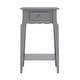 preview thumbnail 21 of 25, Daniella 1-Drawer Wood Storage Accent End Table by iNSPIRE Q Bold