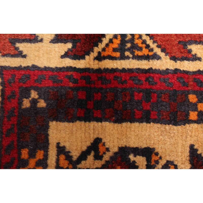 ECARPETGALLERY Hand-knotted Teimani Beige Wool Rug - 2'8 x 4'6