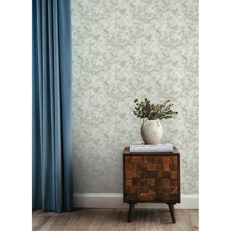 Chesapeake Thicket Sage Forest Wallpaper