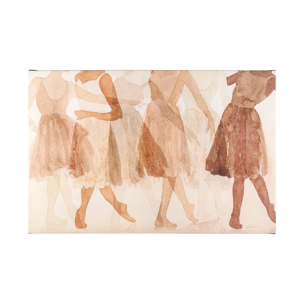 Posture (51 x 34) Canvas Art Print