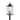Simpson 3 Light Matte Black + Textured Gold Outdoor Post - 27.75