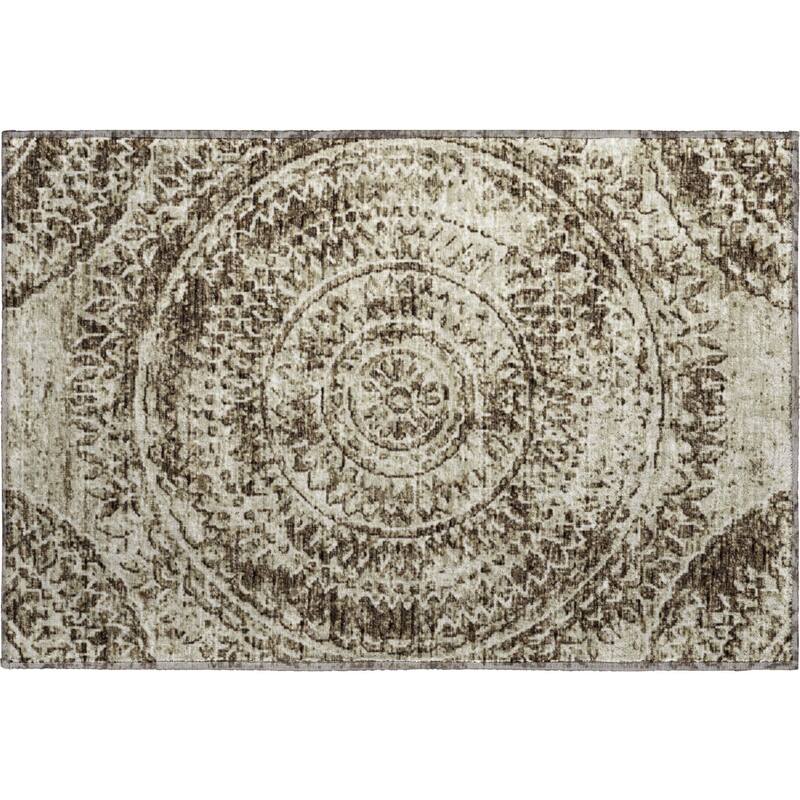 Premium Washable Super Soft Boho Medallion Mayfield Rug