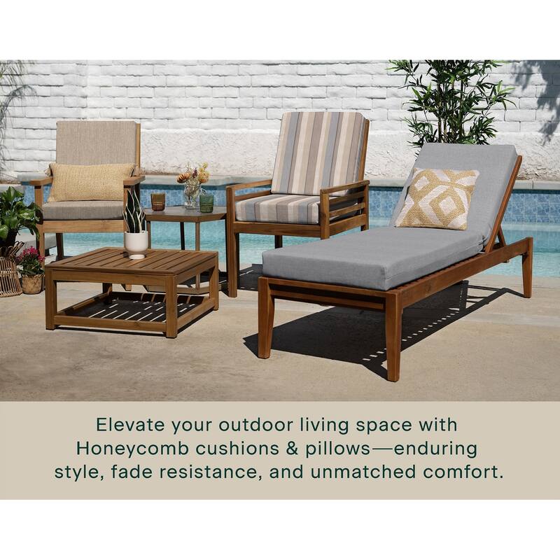 Outdoor Highback Dining Chair Cushion