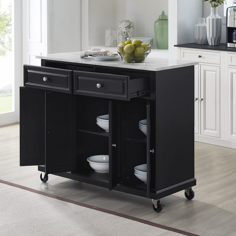 Crosley Avery Kitchen Island/Cart - 18"x42.13"x36"
