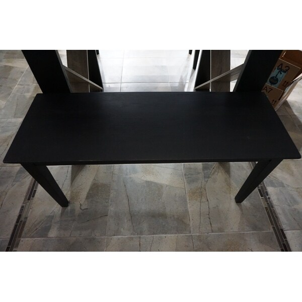 Furniture Unfinished Shaker Style Bench Home Garden Home