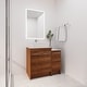 preview thumbnail 38 of 125, BNK 24/36/48/60 Inch Bathroom Vanity with Sink, Freestanding Bathroom Vanity with Soft Close Doors and Adjustable Shelf