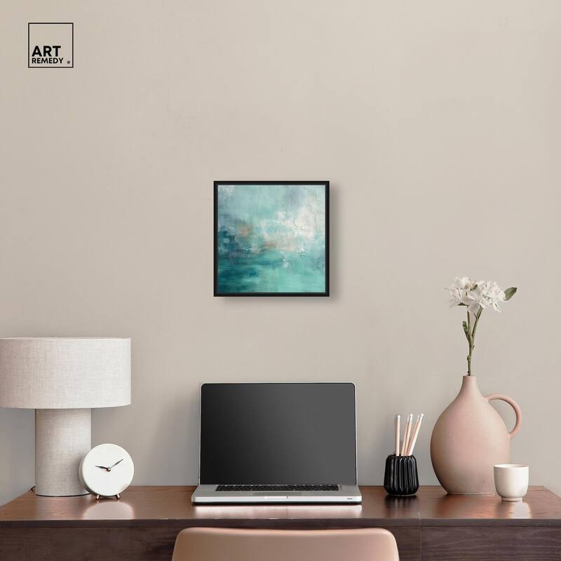 Green Blue I Canvas by Art Remedy