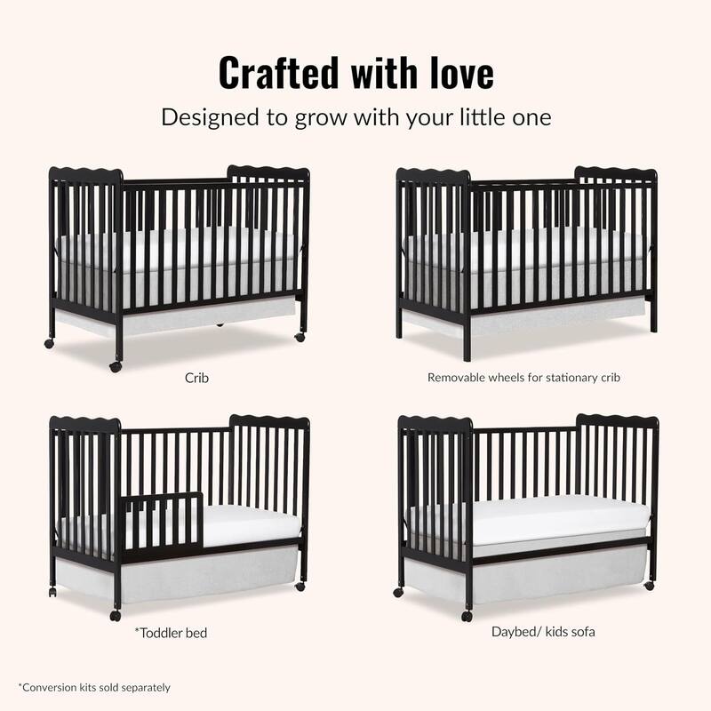 Dream On Me, Carson Classic 3 in 1 Convertible Crib