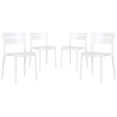 Frond and Form Outdoor Stacking Dining Side Chair (Set of 4)