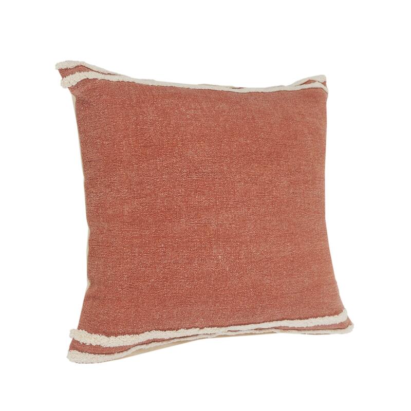 Sevita Soft Striped Cinnamon Throw Pillow
