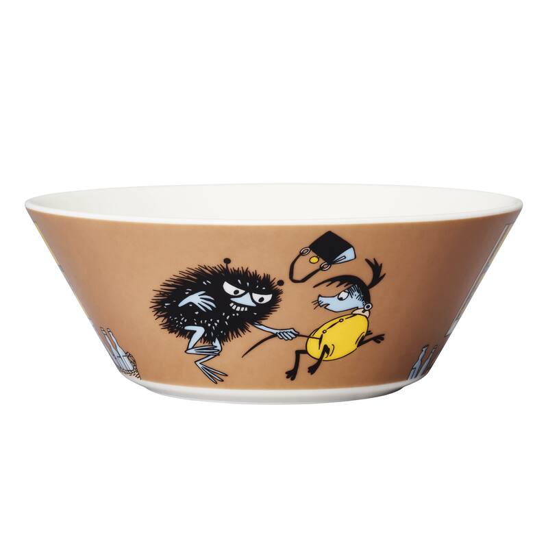 Moomin by Arabia Bowl 5.9in Stinky in Action - N/A