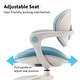 preview thumbnail 22 of 25, Ergonomic Kids Desk Chair with Rotating Footrest | Growing Office Chair with Adjustable Seat and Lumbar Support